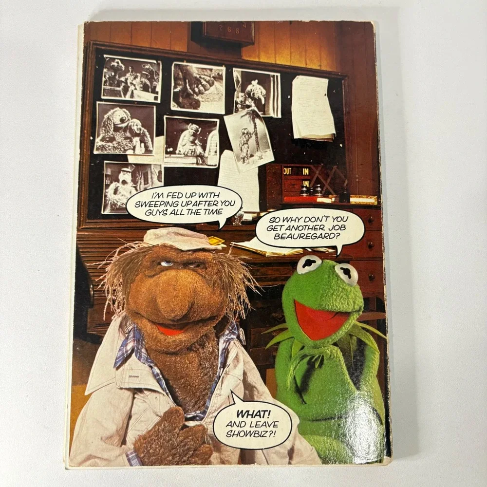 Muppet Madness First Edition 1980 Random House Jim Henson Vintage Activity Book